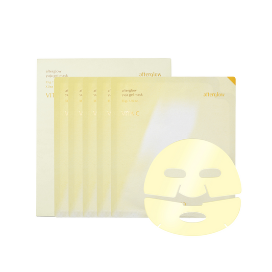 Luvum Afterglow Yuja Gel Mask (5stk)