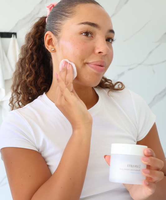 Luvum Hazel Hyaluronic Moisture Toner Pad (60stk)