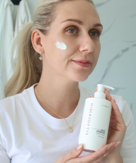 FitYourSkinxKaRebeauty - Solkrem for ansikt og kropp SPF50+ (280ml)