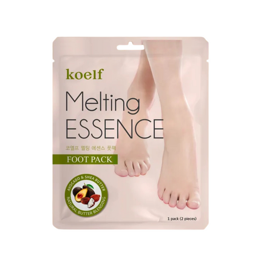 Produktbilde av Koelf Melting Essence fotmaske med avocado og sheasmør