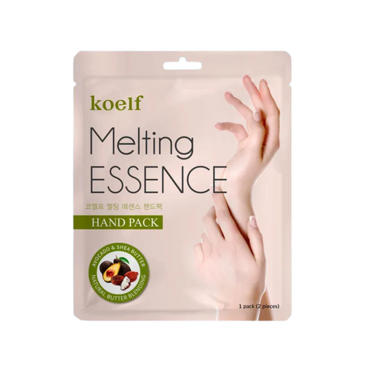 Produktbilde av Koelf Melting Essence håndmaske med avocado og sheasmør