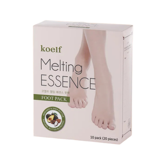 Produktbilde av Koelf Melting Essence fotmaske med avocado og sheasmør
