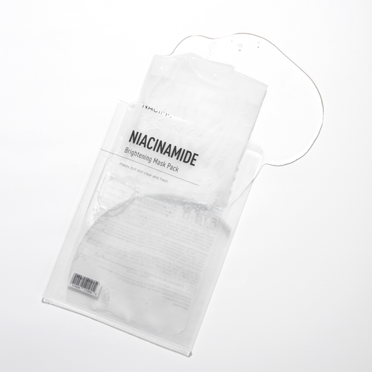 Bilde av en åpnet pakke med NACIFIC Niacinamide Brightening Mask
