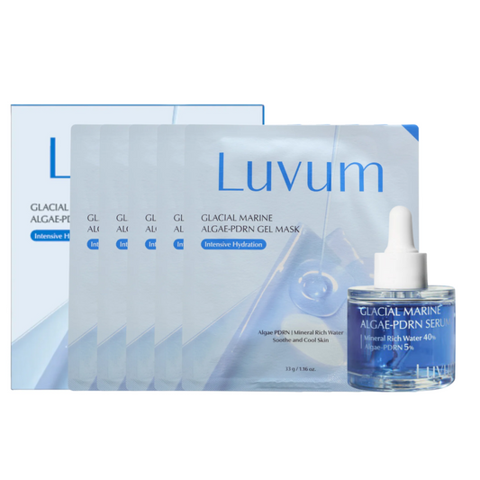 Luvum Glacial Marine Algae-PDRN Gel Serum + Gel Mask (5stk)
