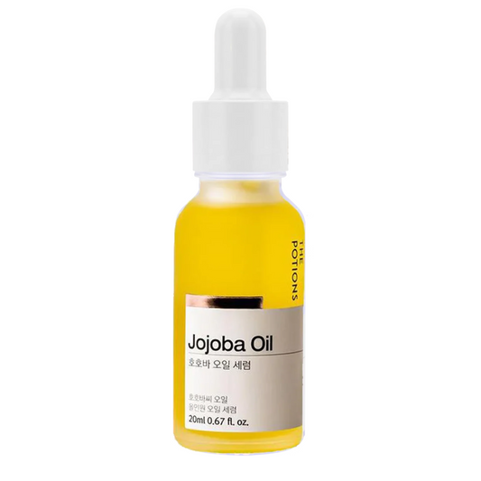 The Potions Jojoba oil serum 20ml. Minsker porer, gir glød og beroliger sensitiv og irritert hud. - KaRebeauty