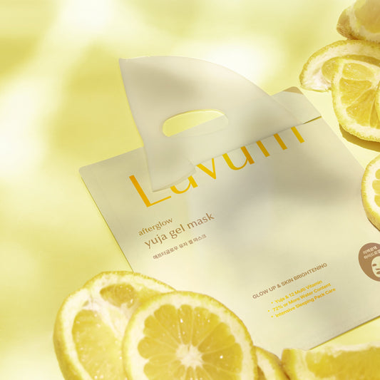 Luvum afterglow yuja gel mask detalj