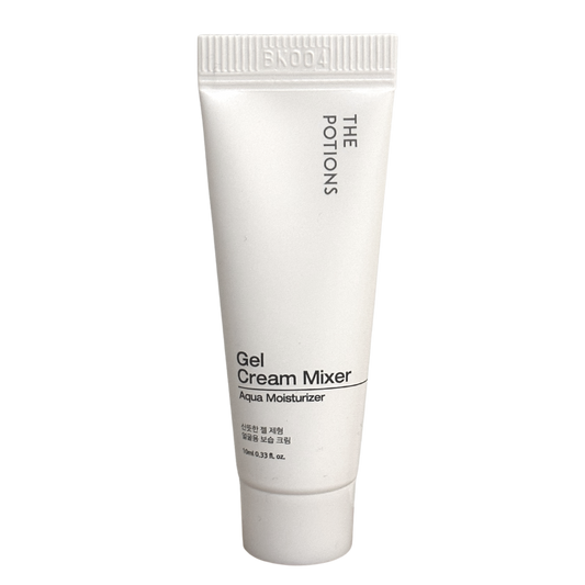 Tester/reisestørrelse av The Potions Gel Cream Mixer 10g. Gel fuktighetskrem til dag og natt - KaRebeauty