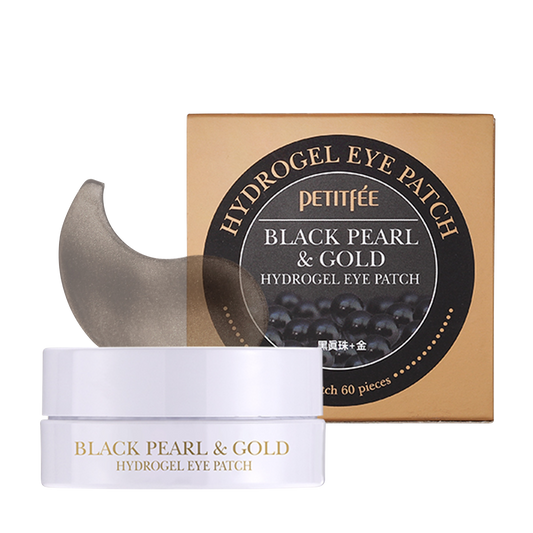 Produktbilde av Petitfee Black Pearl & Gold Hydrogel Øyemaske