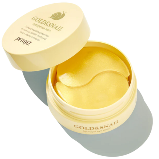 Produktbilde av Petitfee Gold and Snail Øyemaske