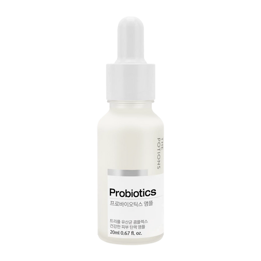 The Potions Probiotics beskyttende og fuktighetsgivende ampull