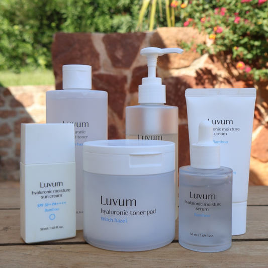 Luvum Hyaluron pakke - Hudpleierutine for tørr hud (6 produkter)