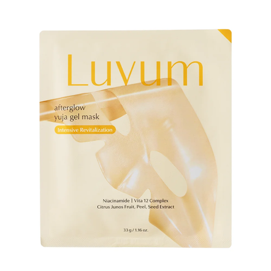Luvum Afterglow Yuja Gel Mask (1stk)