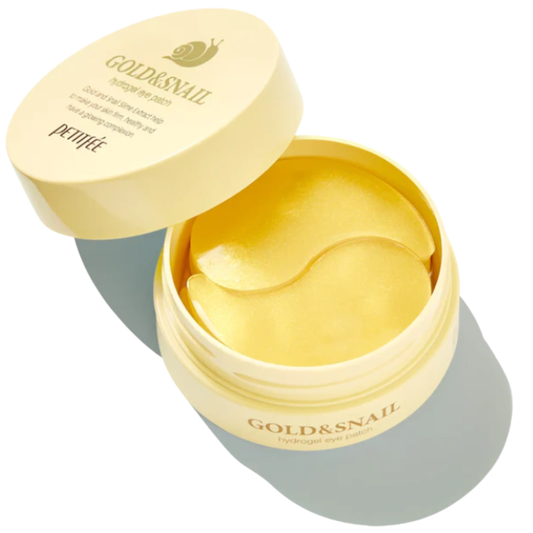 Petitfee Gold and Snail Øyemasker (60stk)