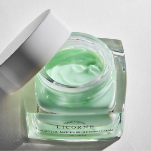 Licorne Jeju Matcha Brightening Fuktighetskrem (50ml) - Reduser pigmentflekker