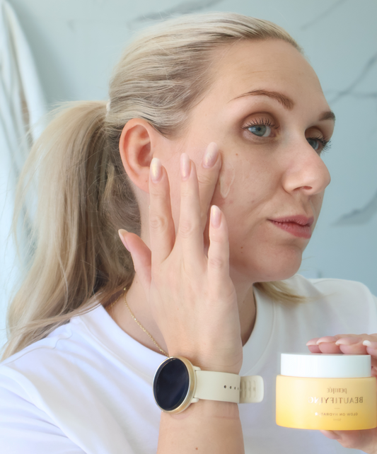 Petitfee Beautifying glow 2-i-1 Fuktighetskrem (50ml)