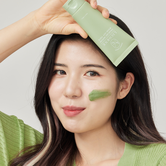 Licorne Matcha Wash off mask (modell)