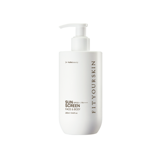 FitYourSkinxKaRebeauty - Solkrem for ansikt og kropp SPF50+ (280ml)
