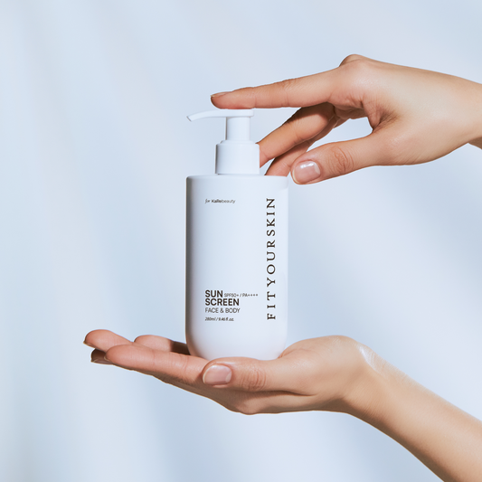 FitYourSkinxKaRebeauty - Solkrem for ansikt og kropp SPF50+ (280ml)