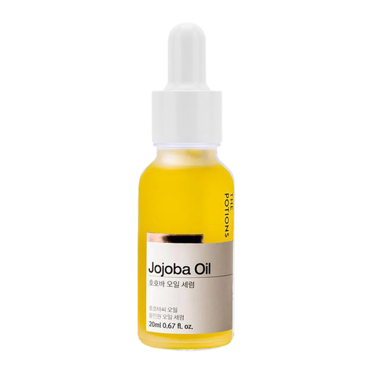 The Potions Jojoba oil serum 20ml. Minsker porer, gir glød og beroliger sensitiv og irritert hud. - KaRebeauty