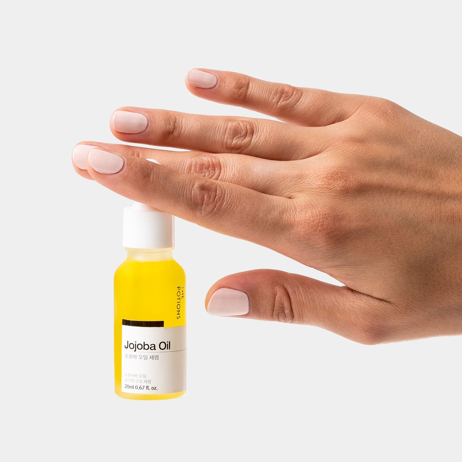 The Potions Jojoba oil serum 20ml. Minsker porer, gir glød og beroliger sensitiv og irritert hud. - KaRebeauty