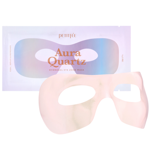 Petitfee Aura Quartz Øyesonemaske (1stk) - KaRebeauty