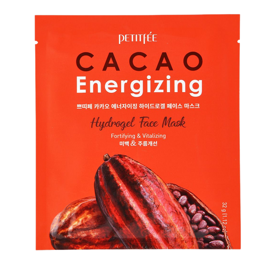 Petitfee Energizing Kakao Hydrogel Ansiktsmaske (1stk)