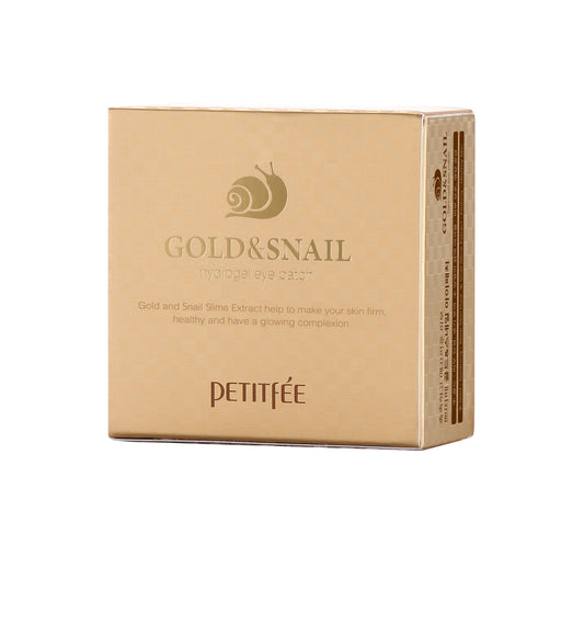 Emballasjen til Petitfee Gold and Snail Øyemaske