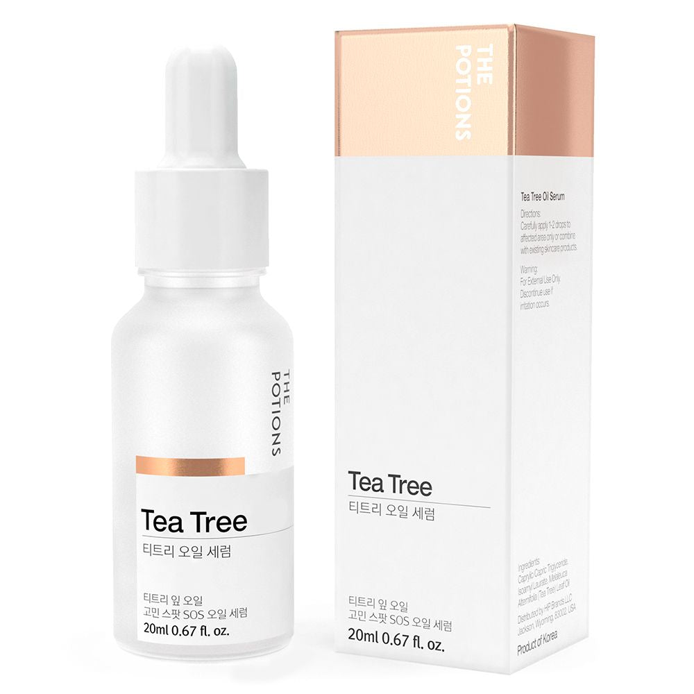 The Potions Tea Tree Oil Serum 20ml. Bekjemper akne. - KaRebeauty